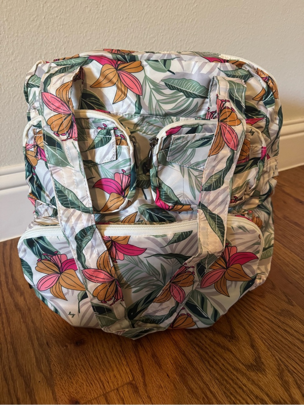 NWOT Lug Packable Puddle Jumper in Lily Sand